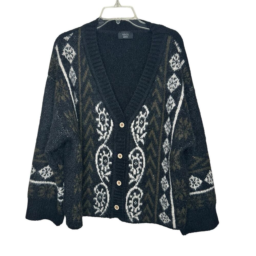 Vici Fall Gaze Sweater size Medium - Picture 3 of 11